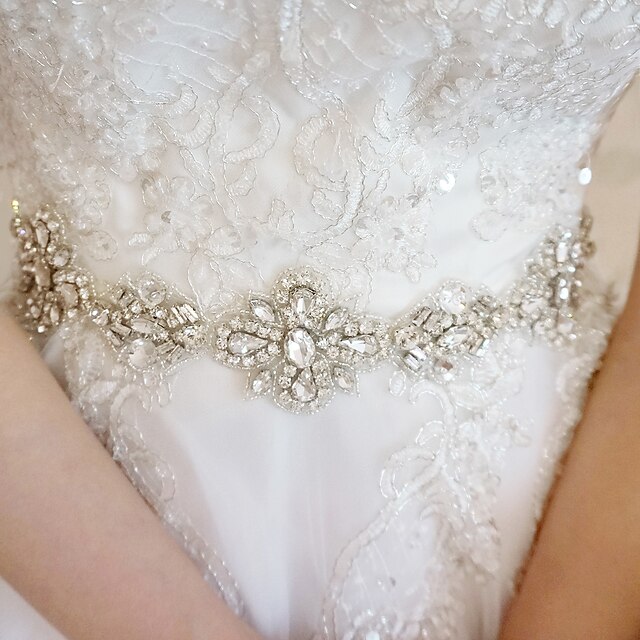  Mariage fait main strass / ceintures pour occasions spéciales