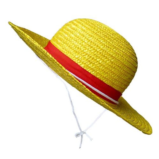  כובע קיבל השראה מ One Piece Monkey D. Luffy אנימה אביזרי קוספליי כובע חבל קש בגדי ריקוד גברים חדש חם תחפושות הלואין