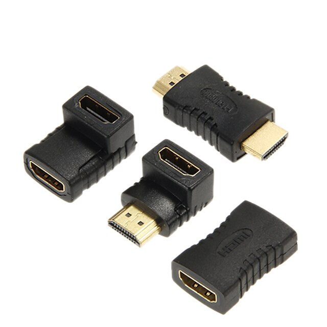  4-in-1 HDMI V1.4 Male to Male/ Male to Female/ Female to Female Converters Set