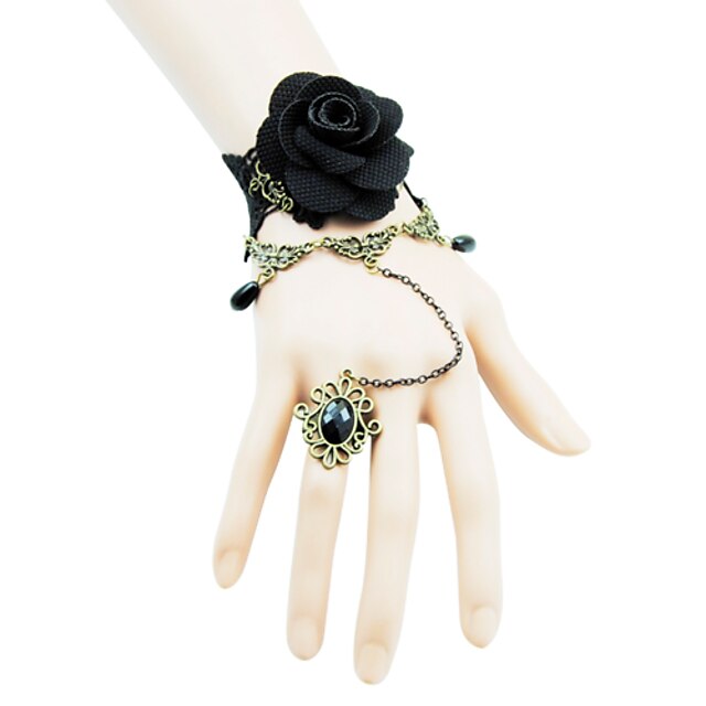  Coolshine Wedding Rose Bracelet With Rings-2014-201-LSL054