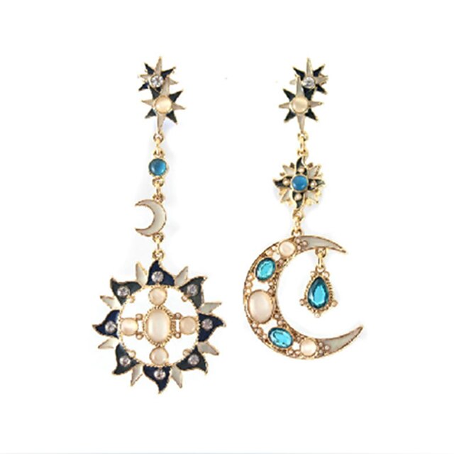  JoJo&Lin Moon Star Sun Pattern Earrings
