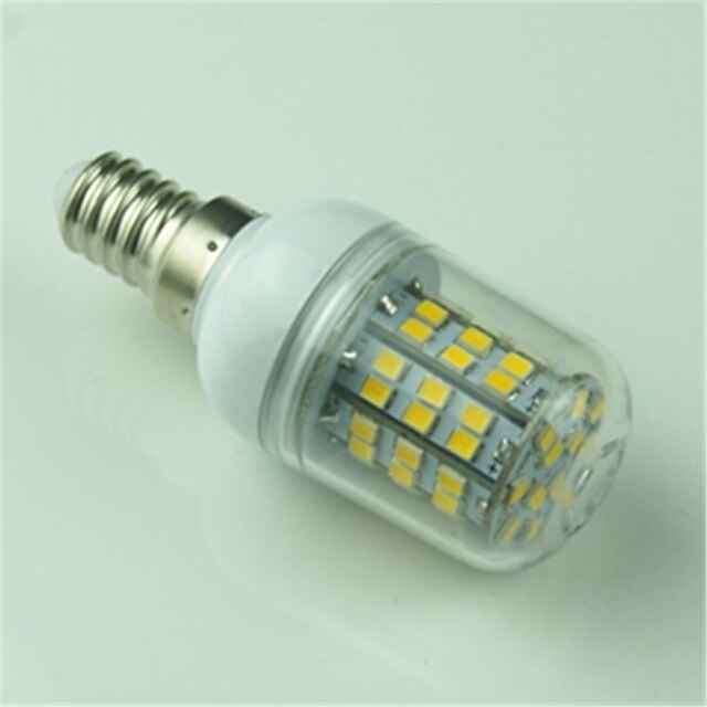  E14 LED-maïslampen T 60 leds SMD 2835 500lm Warm wit Decoratief AC 220-240