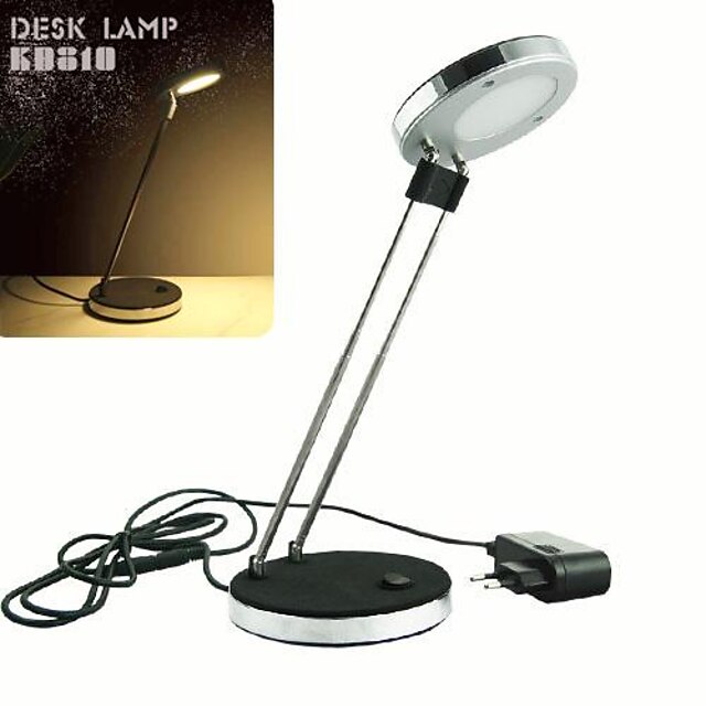  H+LUX™ LED Desk Lamp Warm White 3000K 5W AC 220-240V ~ DC 20V (KD8111) 