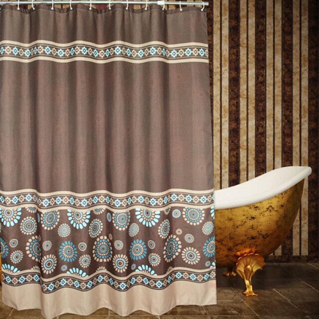  Shower Curtains Modern Polyester Novelty Machine Made