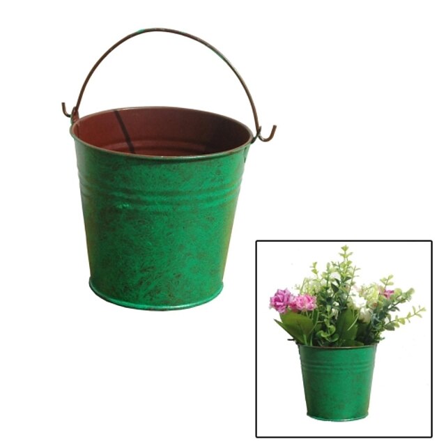  Creatieve herstellen van oude manieren, Simple Green Tin Bucket