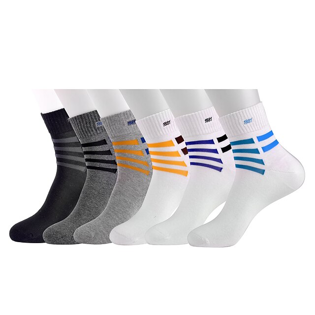  unisex bambusové vlákno turistické ponožky (12 párů nastavit náhodné barvy)