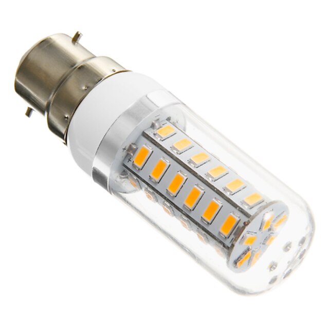  B22 Ampoules Maïs LED T 42 SMD 5730 420 lm Blanc Chaud AC 100-240 V