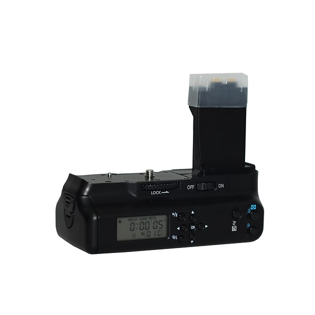  MK LCD Timer Pro Battery Grip for Canon EOS 550D 600D Rebel T2i T3i