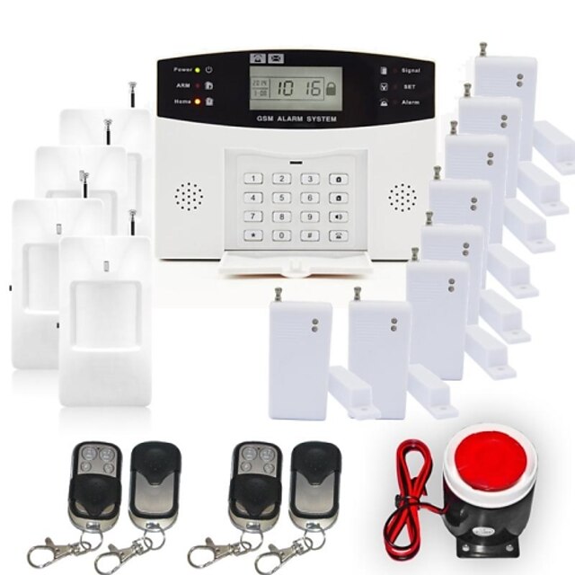  433MHz Wireless Keyboard SMS Phone 433MHz GSM SMS Alarm Telephone Alarm Sound Alarm Local Alarm Home Alarm Systems