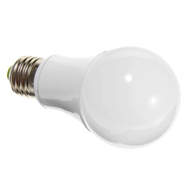  6 W Круглые LED лампы 600 lm E26 / E27 Светодиодные бусины SMD 5730 Тёплый белый 100-240 V / RoHs