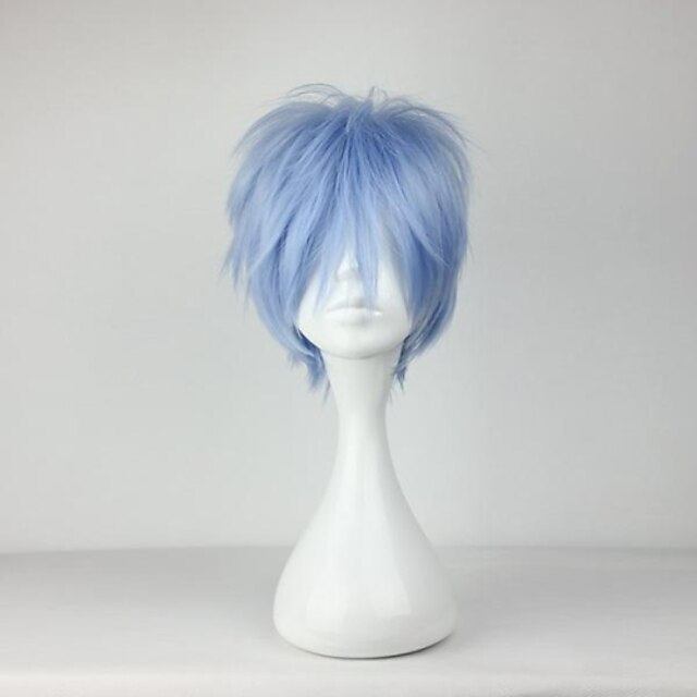  Cosplay Kuroko Tetsuya Peruki Cosplay Męskie 12 in Fiber odporne na ciepło Peruka Anime