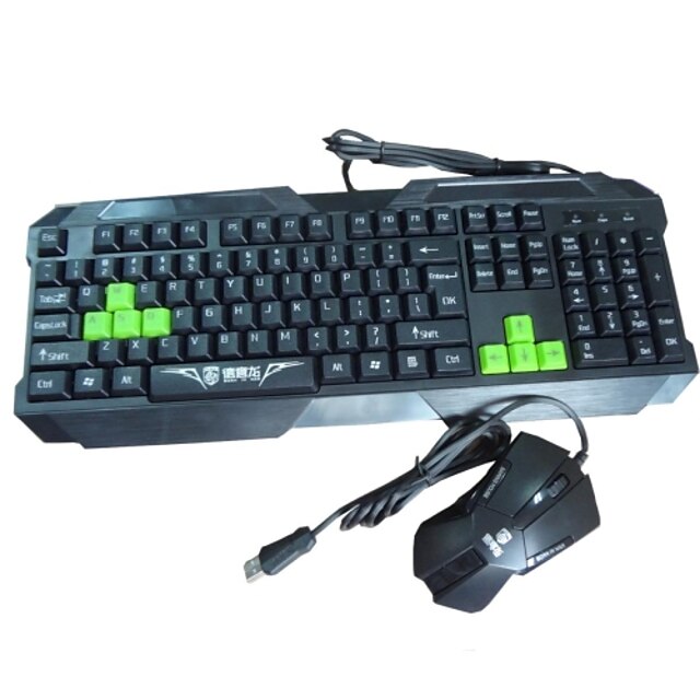  Sunway hjorte ® SWL-093 Gaming Keyboard og mus