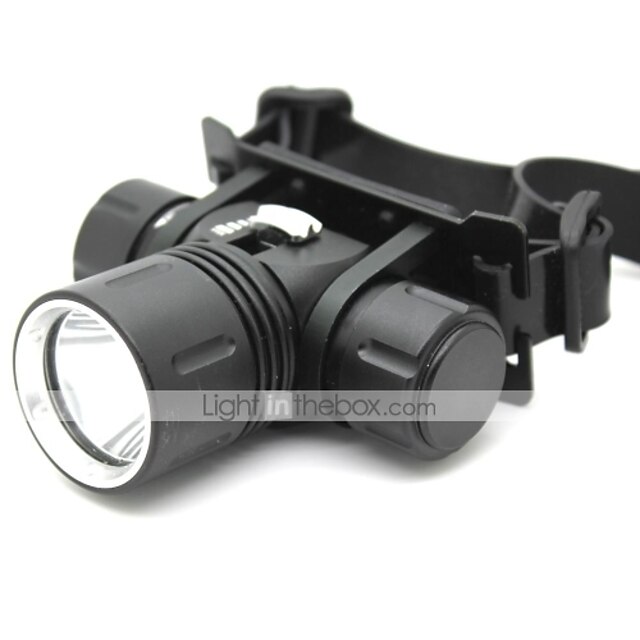  Lights Headlamps / Diving Flashlights/Torch LED 1000 Lumens 4 Mode Cree XM-L T6 18650Adjustable Focus / Waterproof / Rechargeable /