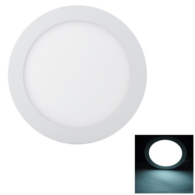  Lâmpada de Teto Encaixe Embutido 90 LEDs SMD 2835 Decorativa Branco Frio 1300-1600lm 6000-6500K AC 85-265V 