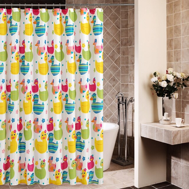  Modern Polyester with High Quality Shower Curtains