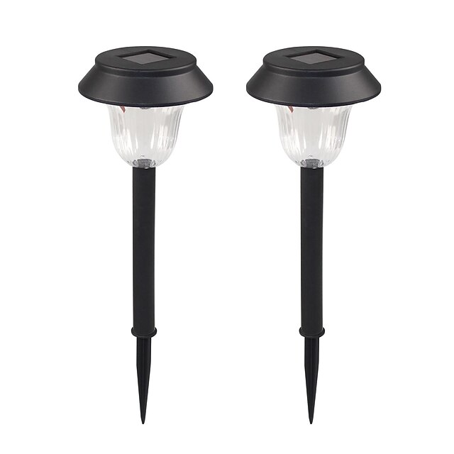  Luz de grama LED LED Impermeable / Recargable / Decorativa 2pcs