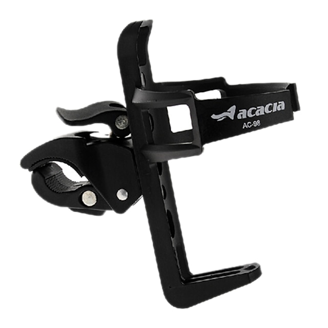  Acacia Vélo Bouteille d'eau Cage Pour Cyclisme Vélo tout terrain / VTT Vélo de Route Cyclisme / Vélo ABS Noir