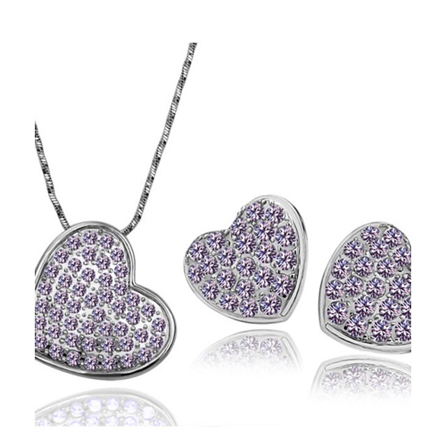  Sunny Elegant Diamante Jewelry Sets