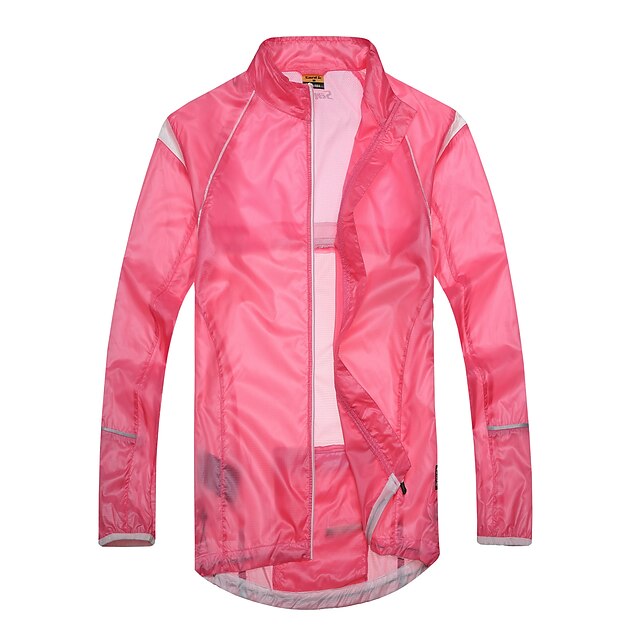  SANTIC Women's Cycling Jacket Bike Jacket Ultraviolet Resistant Jacket Top Windproof Breathable Quick Dry Sports Solid Color Mountain Bike MTB Road Bike Cycling Clothing Apparel Advanced Relaxed Fit