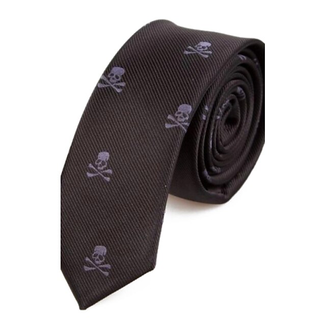  Tie îngust bărbați Printre 5cm britanic Leisure Business Tie