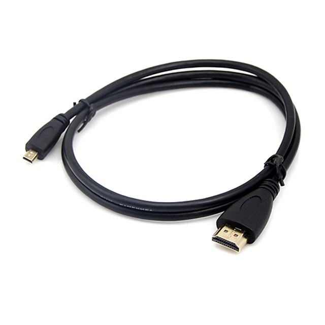  micro HDMI v1.4 masculin 1080p la masculin cablu 1m de mare viteză