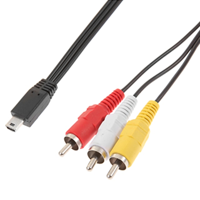  3RCA мужской пр порт мужской Mini USB 2.0 порт для подключения кабелей