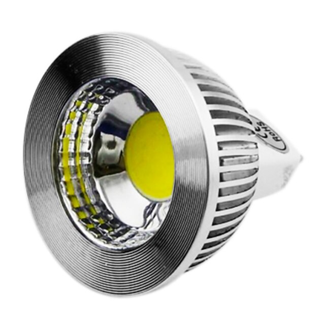  5W GU5.3(MR16) Focos LED MR16 1 COB 400-450LM lm Blanco Fresco Regulable DC 12 V