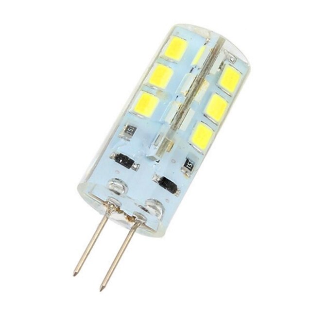  3 W LED Bi-Pin lamput 180 lm G4 24 LED-helmet SMD 2835 Kylmä valkoinen 12 V / # / CE / RoHs
