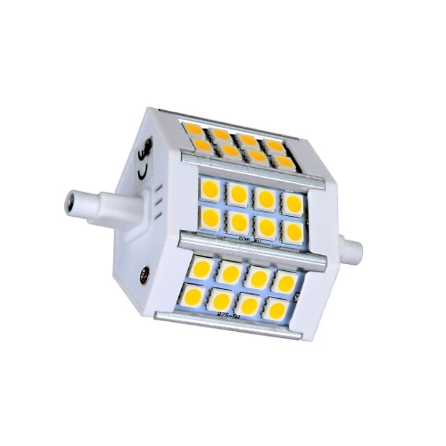  3000lm R7S Żarówki LED kukurydza T 24 Koraliki LED SMD 5050 Ciepła biel / Zimna biel 85-265V