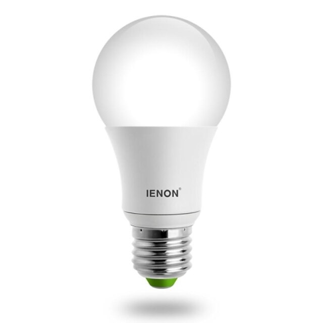  IENON LED-bollampen 560-630 lm E26 / E27 A60 (A19) LED-kralen COB Warm wit 100-240 V / RoHs / GS