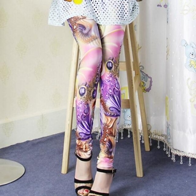 Women's Fashion Sexy Printing Legging