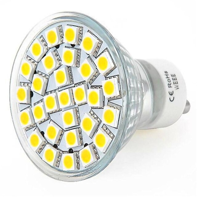  LED Spotlight 300 lm GU10 MR16 29 LED Beads SMD 5050 Cold White 220-240 V / RoHS