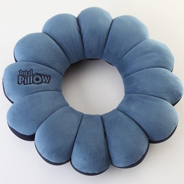  Set of 1 Travel Twist Flower Shape Pillow Massage Plum Neck Car Pillow