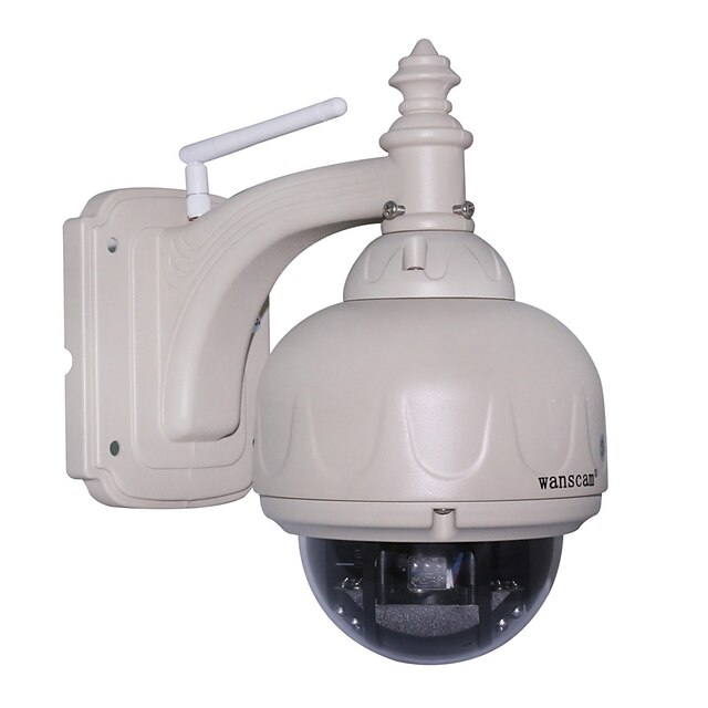  wanscam® vízálló ir pan tilt vezeték nélküli kültéri dome kamera