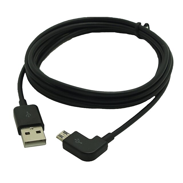  Micro USB 2.0 / USB 2.0 Kabel 2m-2.99m / 6.7ft-9.7ft Normaal PVC USB kabeladapter Voor Samsung mobiele telefoon