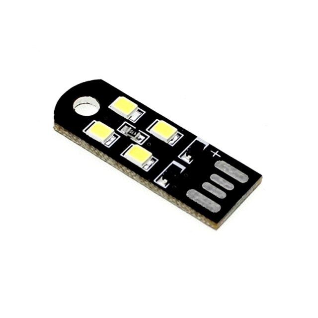  Luci a pannello 4 LED SMD 2835 Luce fredda 6000lm 6000KK DC 12V 