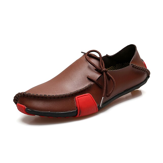  Men's Shoes Comfort Flat Heel Leather Loafers Shoes More Colors available