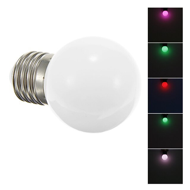  1pc 3 W LED-bollampen 100 lm E26 / E27 G45 14 LED-kralen SMD 2835 Decoratief Verschillende kleuren 220-240 V 85-265 V / RoHs
