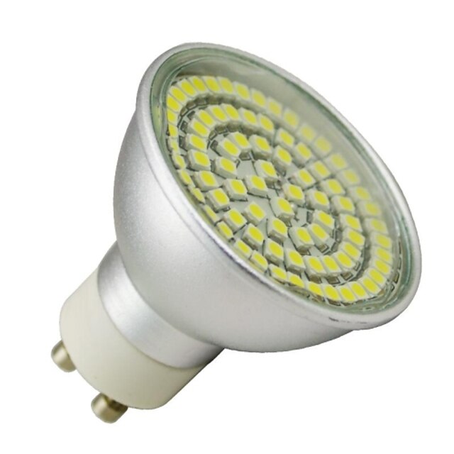  4W GU10 Точечное LED освещение MR16 80 SMD 3528 310-340 lm Тёплый белый AC 220-240 V