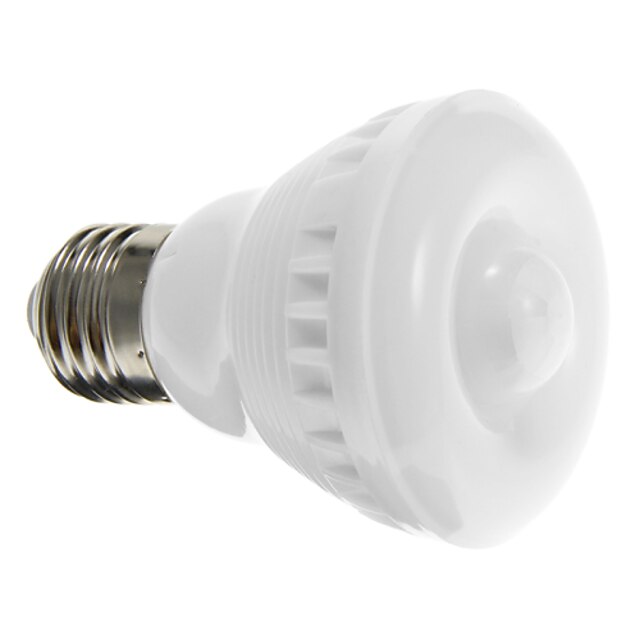  2 W Точечное LED освещение 90-120 lm E26 / E27 A60(A19) 12 Светодиодные бусины SMD 5050 Датчик Тёплый белый Белый 220-240 V / RoHs
