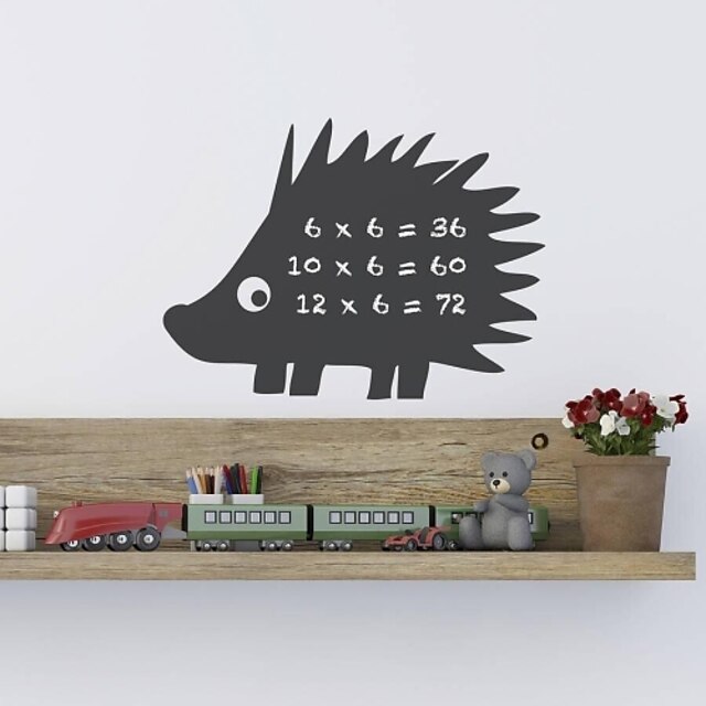  Cartoon Chalkboard Fashion Wall Stickers Plane Wall Stickers Decorative Wall Stickers Material Washable Removable Home DecorationWall