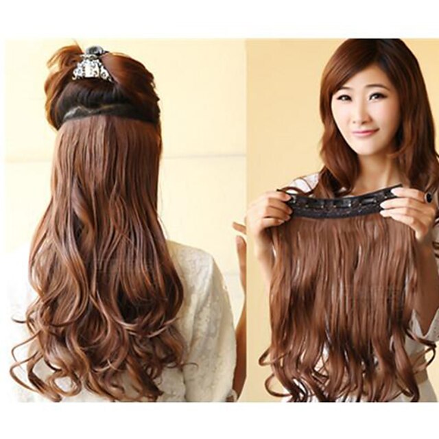  Hot Selling  Colorful Wholesale Clip in Hair Extension for Girl 20inch