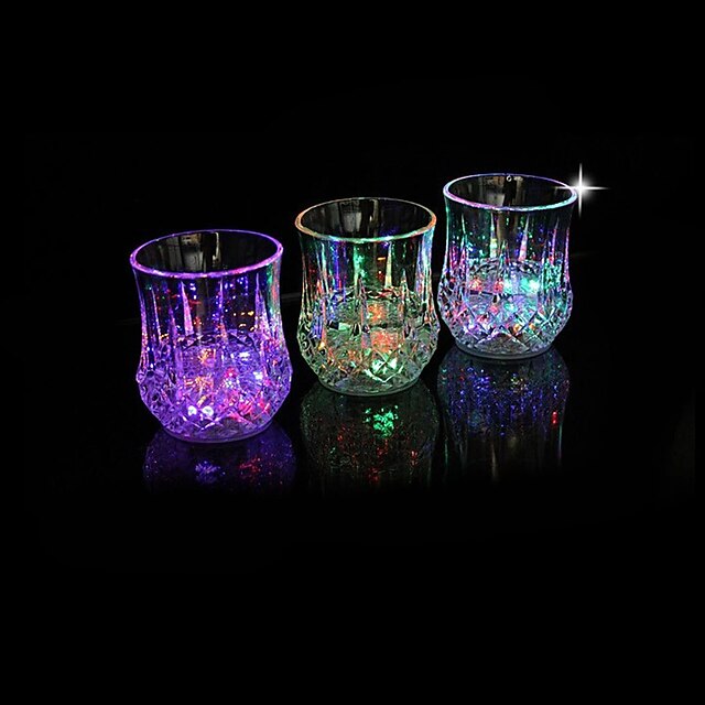  200Ml 1 Pc Led Pineapples Design Plastic Lightning Cup For Party