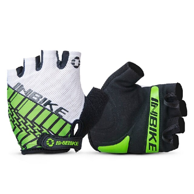  INBIKE Breathable Anti-skidding Fingerless Gloves Sports Gloves for Cycling / Bike