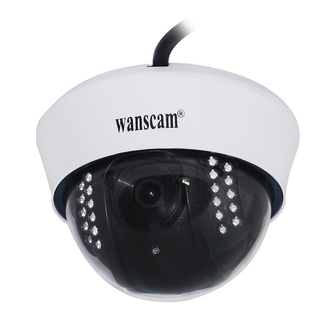  wanscam® Innen drahtlose Dome ircut IR-IP-Kamera mit IR-15m