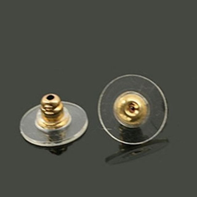  Earring Back For Women's Casual Daily Gold Plated Gold