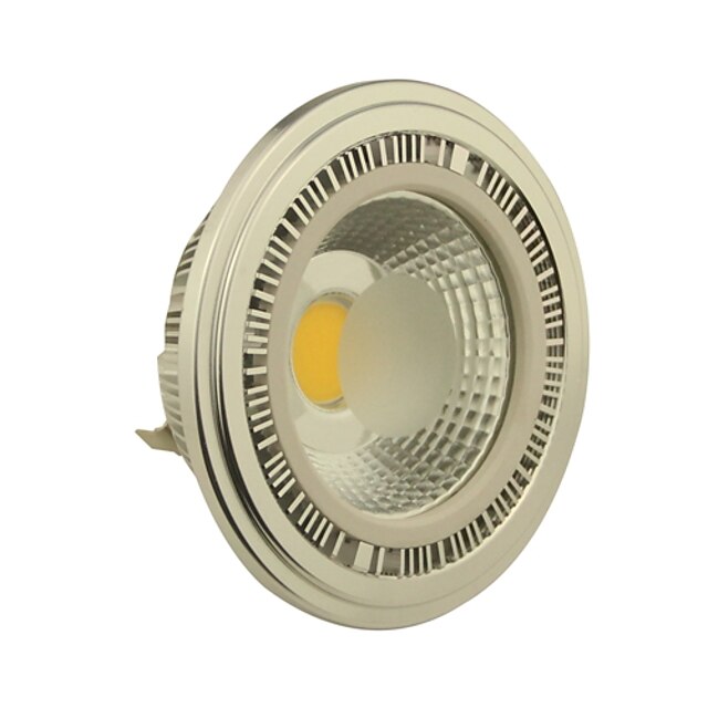  10W G53 LED-spotlampen AR111 1 COB 1000-1100LM lm Warm wit DC 12 / AC 12 V