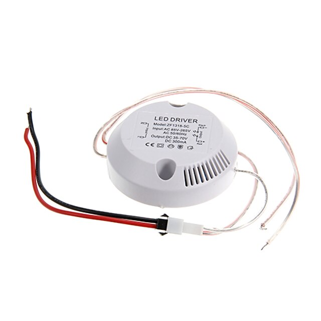  0.3A 13-18w dc 35-70v la circular șofer constant extern ac 85-265V curent de alimentare pentru lampă plafon dus