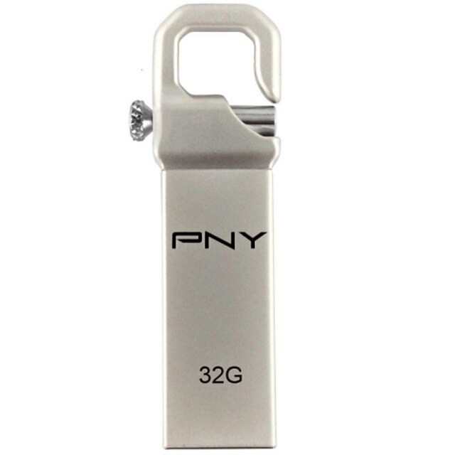  PNY крюк атташе 32gb USB флэш-накопитель металлический стиль