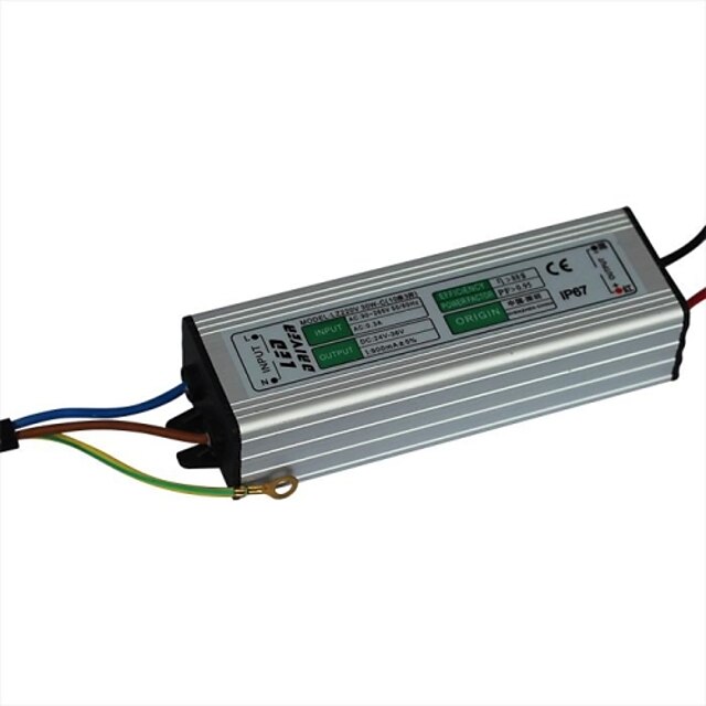  Jiawen 30 w led voeding ac 85-265 v led constante stroom led driver adapter transformator (dc 30-36 v output)